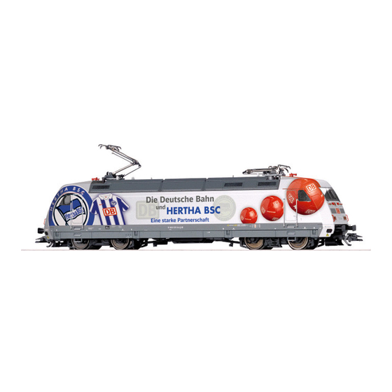 Märklin BR 101 Bedienungsanleitung