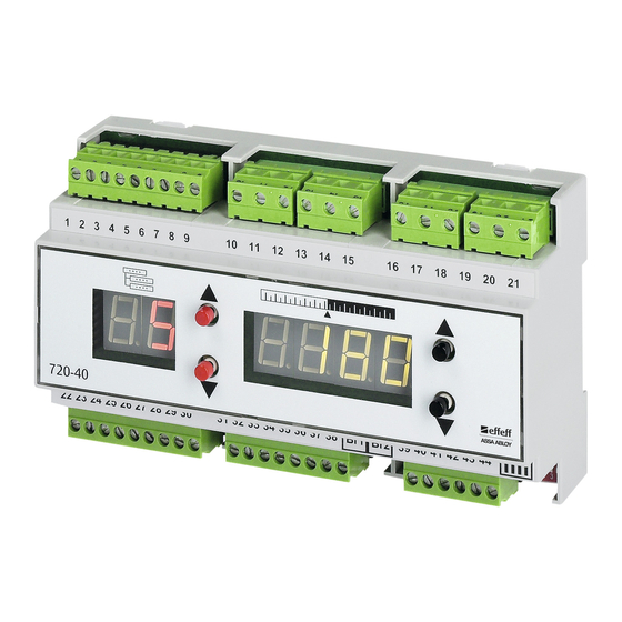 Assa Abloy 720-42 Bedienungs- Und Installationsanleitung