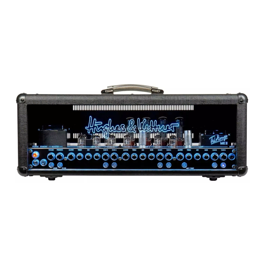 Hughes & Kettner TRIAMP MK II Bedienungsanleitung