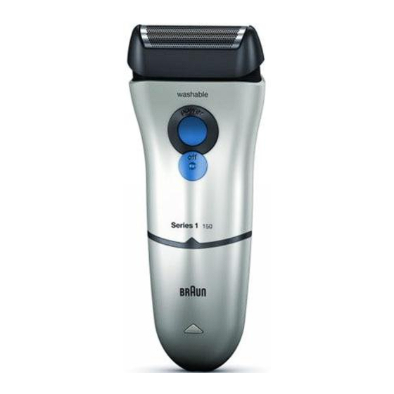 Braun 1-Serie Bedienungsanleitung