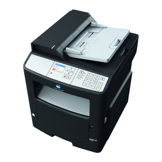 Konica Minolta bizhub 3320 Kurzbedienungsanleitung