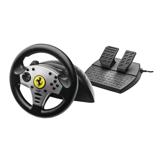 Thrustmaster Ferrari Challenge wheel Benutzerhandbuch