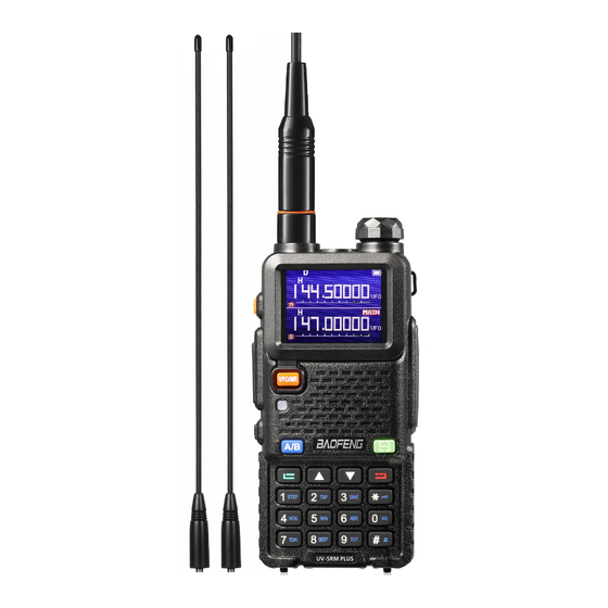 Baofeng UV-5RM PLUS Bedienungsanleitung