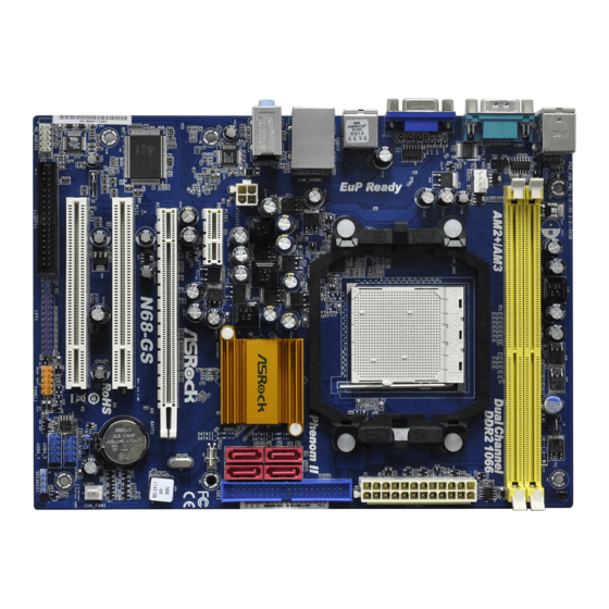 ASROCK N68-GS Bedienungsanleitung