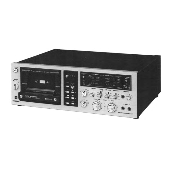 Dual C 839 RC Serviceanleitung