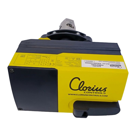 Clorius Controls AVM321K001 Montagevorschrift