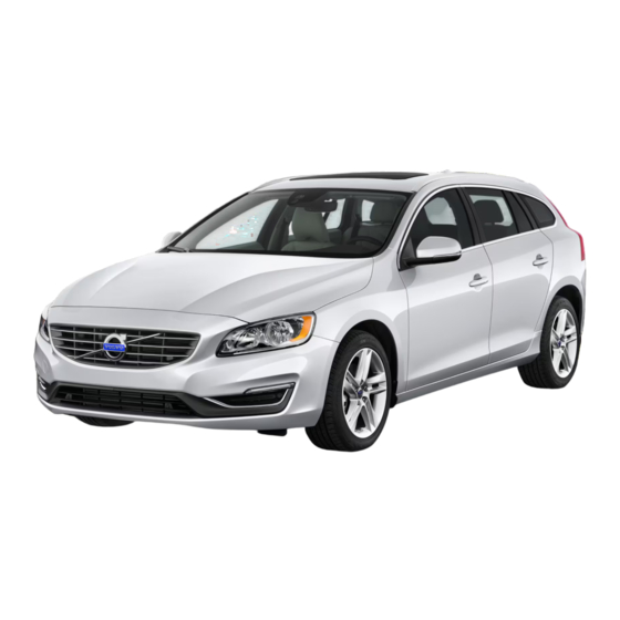Volvo V60 Kurzanleitung