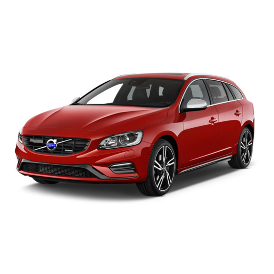Volvo V60 Schnellstartanleitung