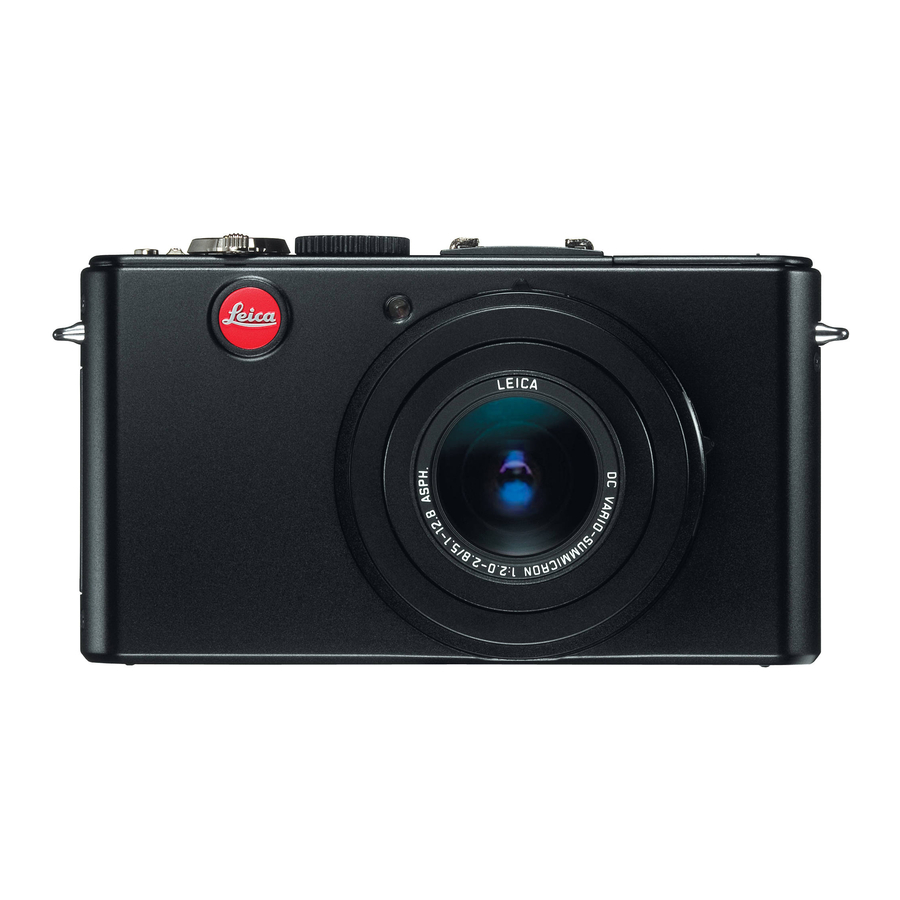 Leica D-LUX 4 Anleitung