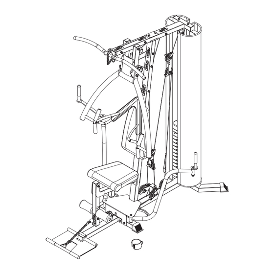 Tunturi HG40 Home Gym Benutzerhandbuch