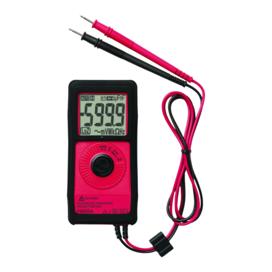 Meterman PM55 Bedienungshandbuch