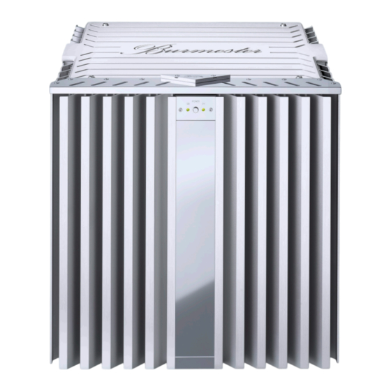 Burmester 909 MK5 Bedienungsanleitung