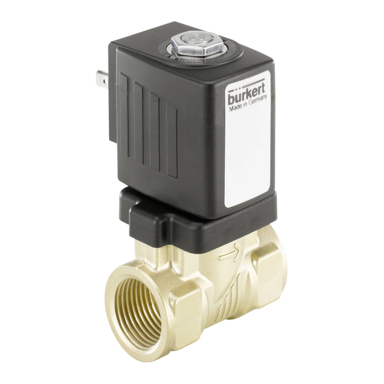bürkert 6213 Bedienungsanleitung