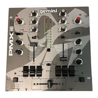 Gemini PMX-140 Bedienungsanleitung