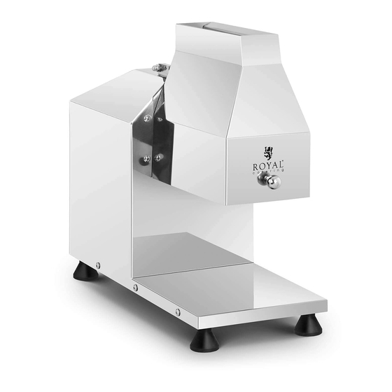 Royal Catering Fleischklopfer RCMT-350W Handbücher