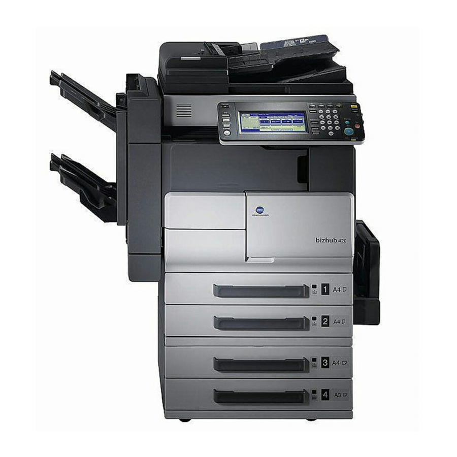Konica Minolta bizhub 360 Bedienungsanleitung