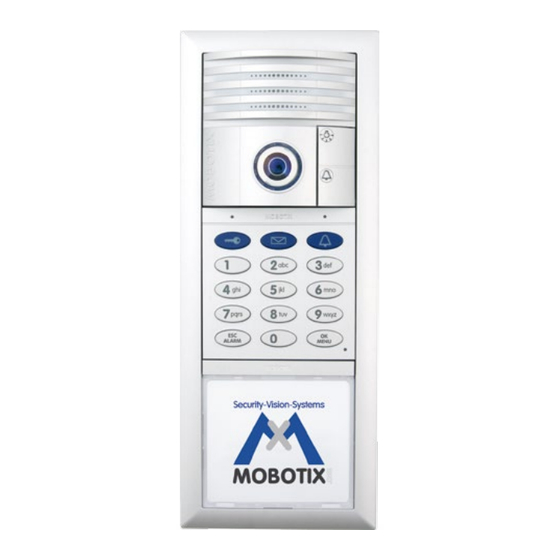 Mobotix KeypadRFID Schnellinstallation