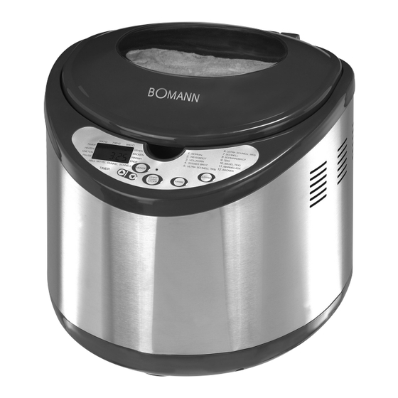 BOMANN cb 584 Bedienungsanleitung