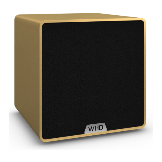 WHD Qube BT 2 go Bedienungsanleitung