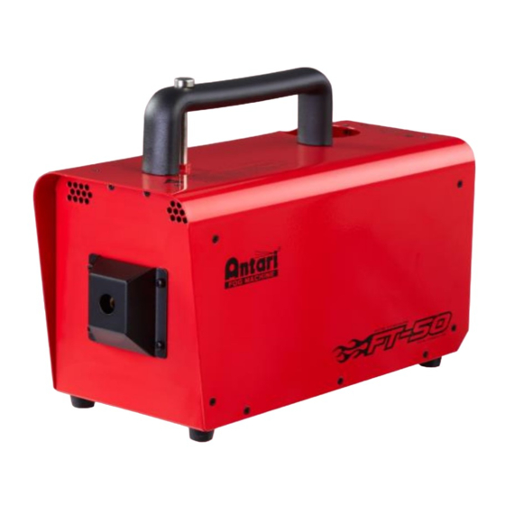 Antari FT-50 Fire Training Bedienungsanleitung