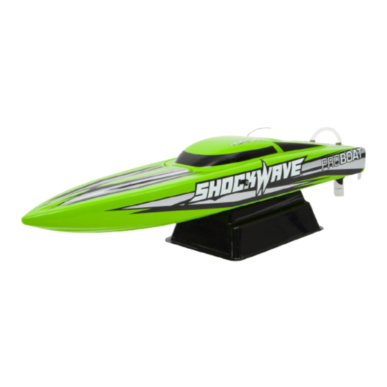 ProBoat ShockWave 26 PRB08014 Bedienungsanleitung