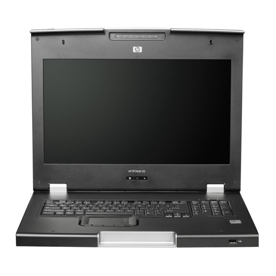 HP TFT7600 G2 Benutzerhandbuch