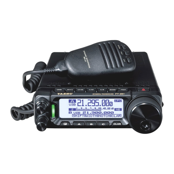 Yaesu FT-891 Bedienungsanleitung