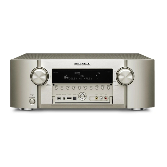 Marantz SR6005 Handbücher