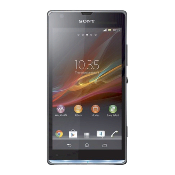 Sony Xperia SP C5302 Bedienungsanleitung