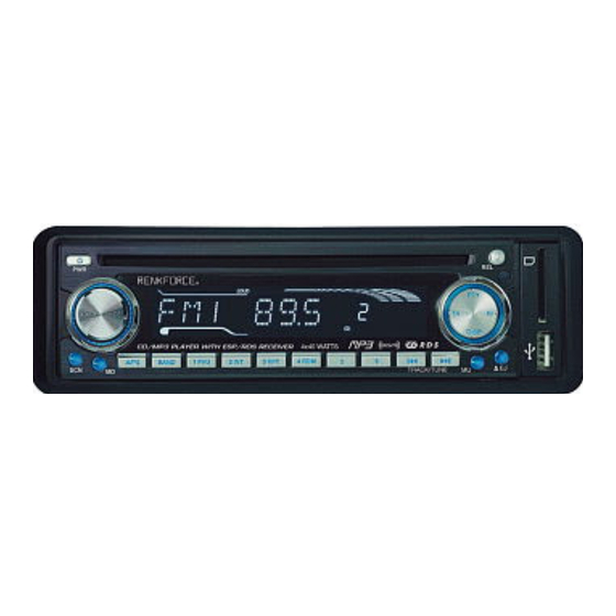 Renkforce CD-3308 Bedienungsanleitung