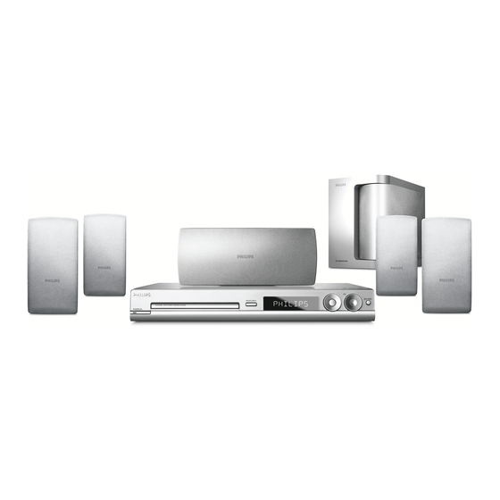 Philips HTS3100 Schnellstartanleitung