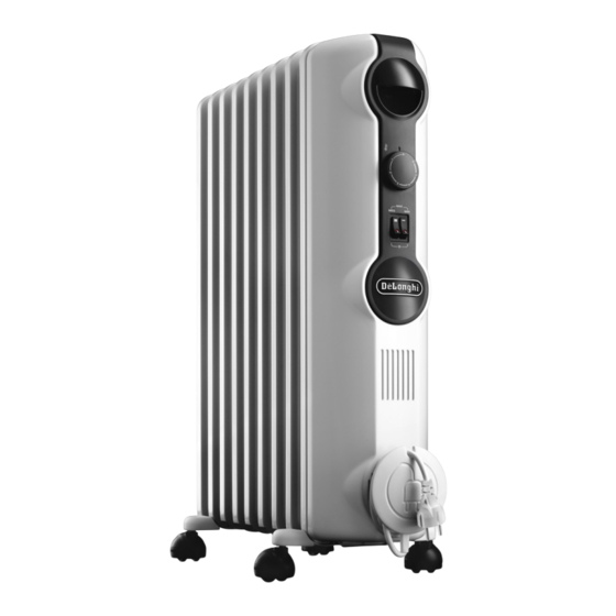 DeLonghi TRRS Serie Bedienungsanleitung