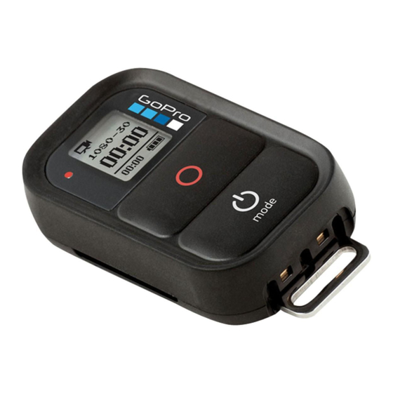 GoPro Wi-Fi Remote Benutzerhandbuch