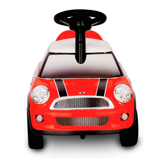 Rollplay MINI COOPER S Foot To Floor Handbücher