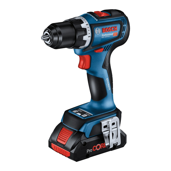 Bosch GSB Professional 18V-90 C Handbücher