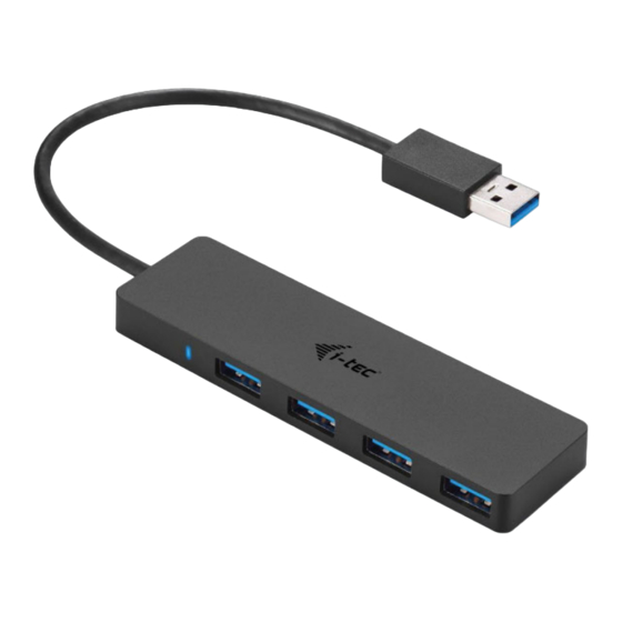 i-tec U3HUB404 Gebrauchsanweisung