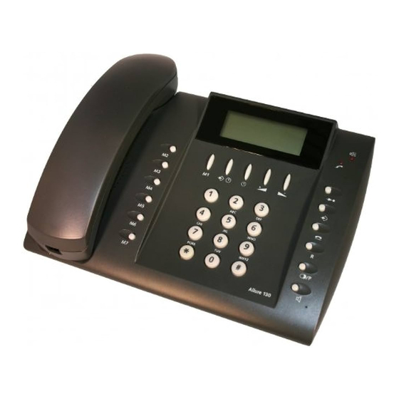 Topcom Allure 130 Bedienungsanleitung