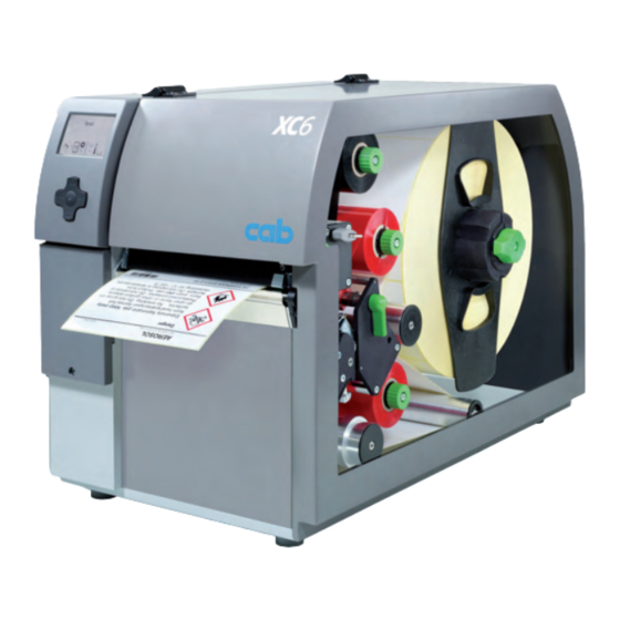 Cab XC6/300 Handbücher