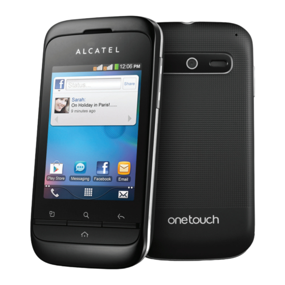 Alcatel ONE TOUCH 903 Benutzerhandbuch