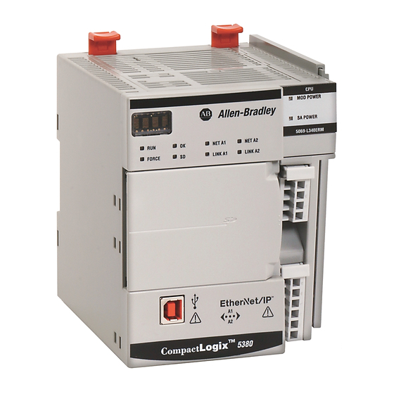 Rockwell Automation Allen-Bradley CompactLogix 5380 Installationsanleitung