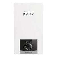 Vaillant electronicVED lite VED E 11-13/1 L U Betriebsanleitung
