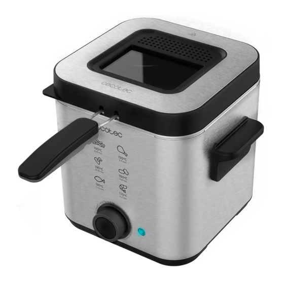 cecotec CLEANFRY ADVANCE 1500 Bedienungsanleitung