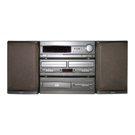 Denon D-60 Bedienungsanleitung