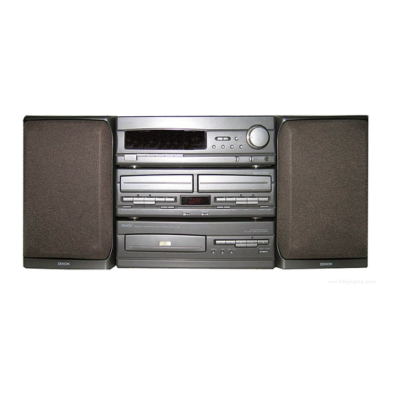 Denon D-60 Bedienungsanleitung
