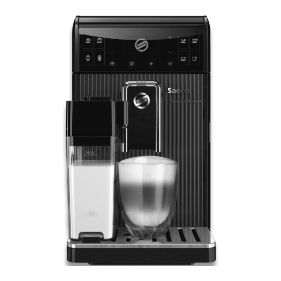 Saeco Gran Baristo HD8964 Schnellstartanleitung