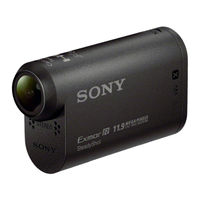 Sony HDR-AS30 Bedienungsanleitung