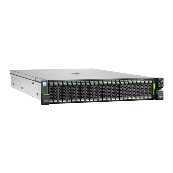 FUJITSU PRIMERGY RX2540 M2 Handbücher