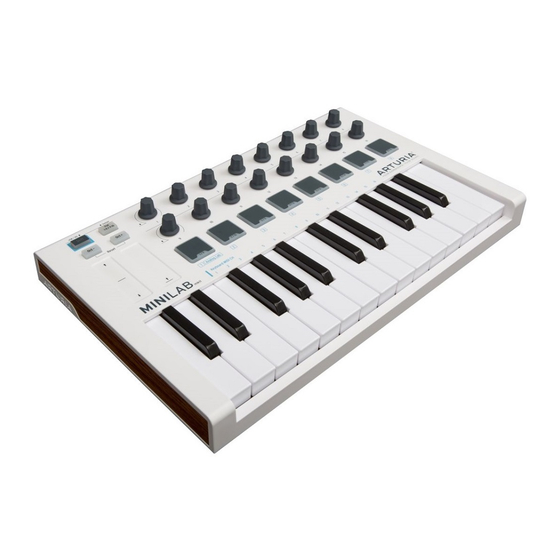 Arturia MINILAB mkII Bedienungsanleitung