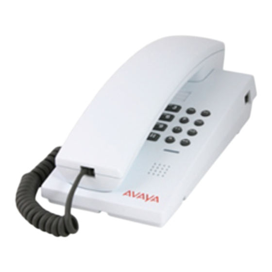 Avaya Integral E3 analog Bedienungsanleitung