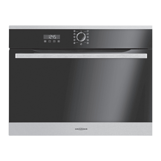 Oranier EDG 9808 Bedienungs- Und Installationsanleitung